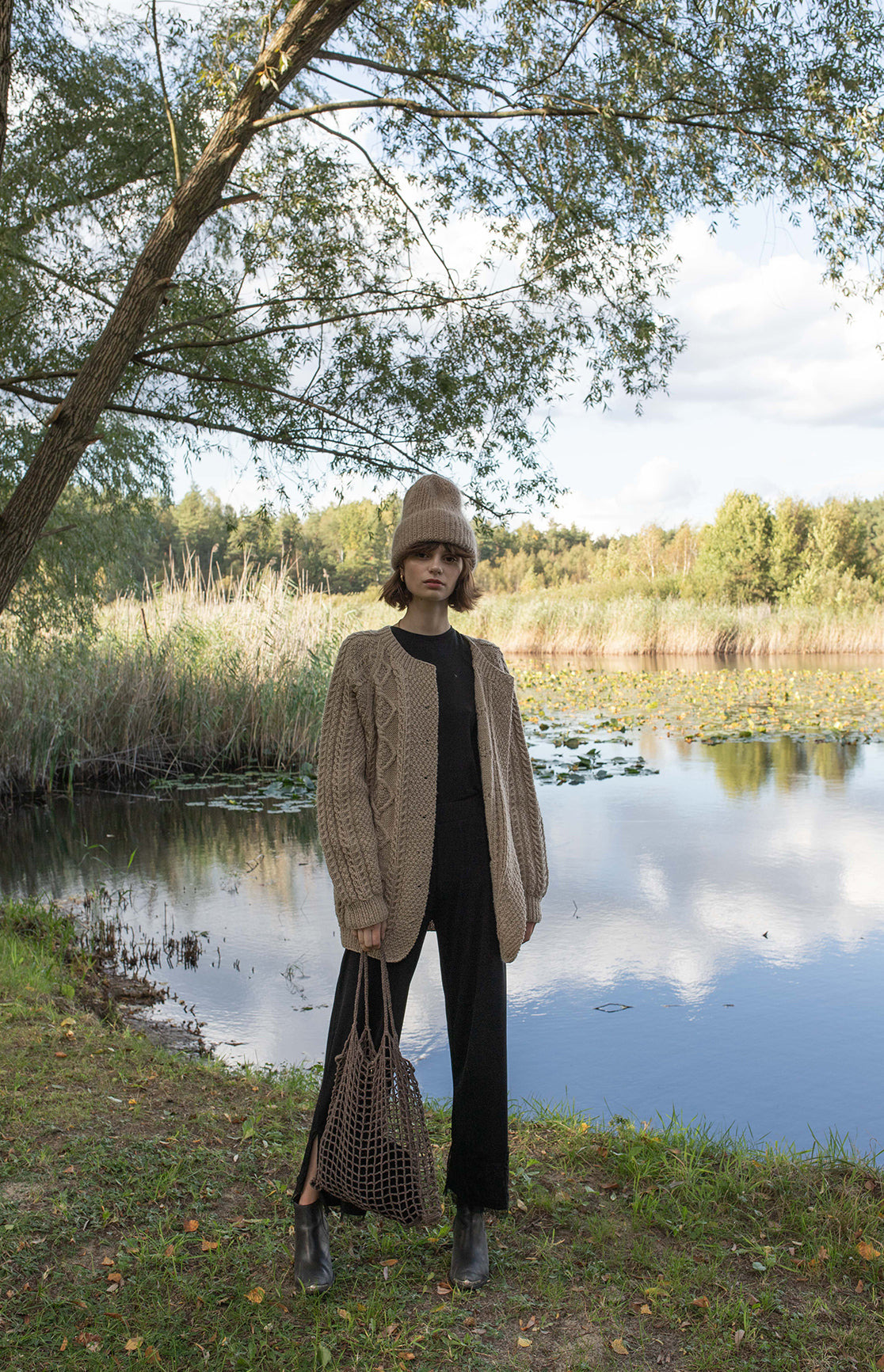 Rozpinany Sweter Classic Woolen Cardigan no. 6
