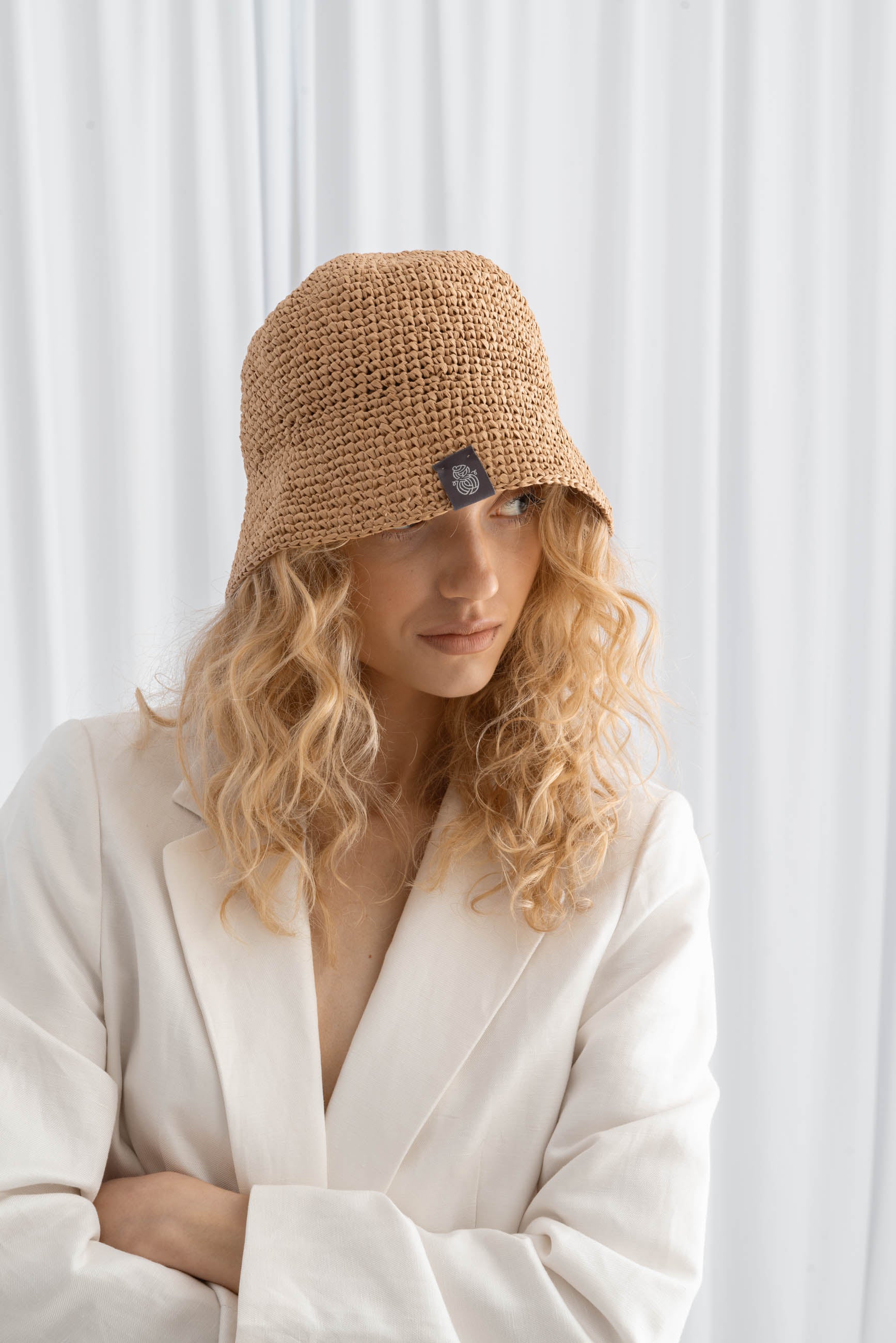 kapelusz rogożynowy