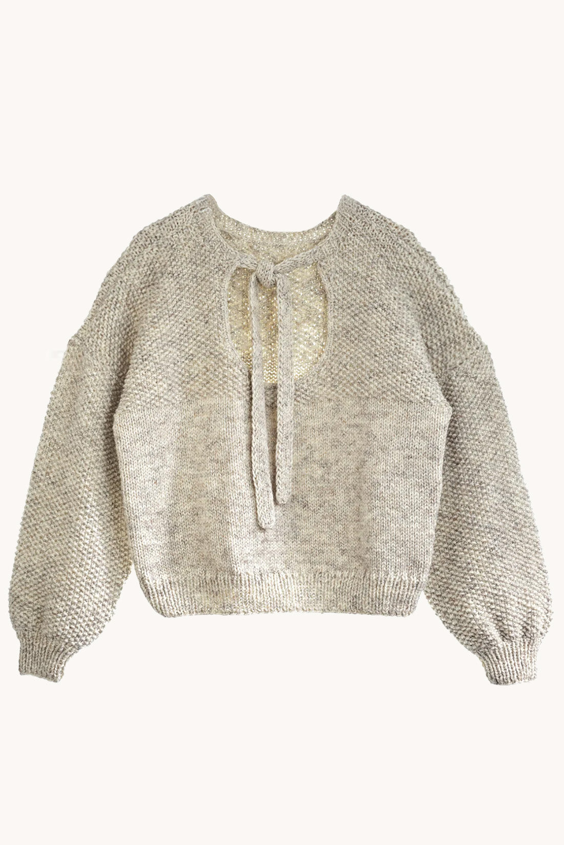 Double Sided Salt and Pepper Sweater