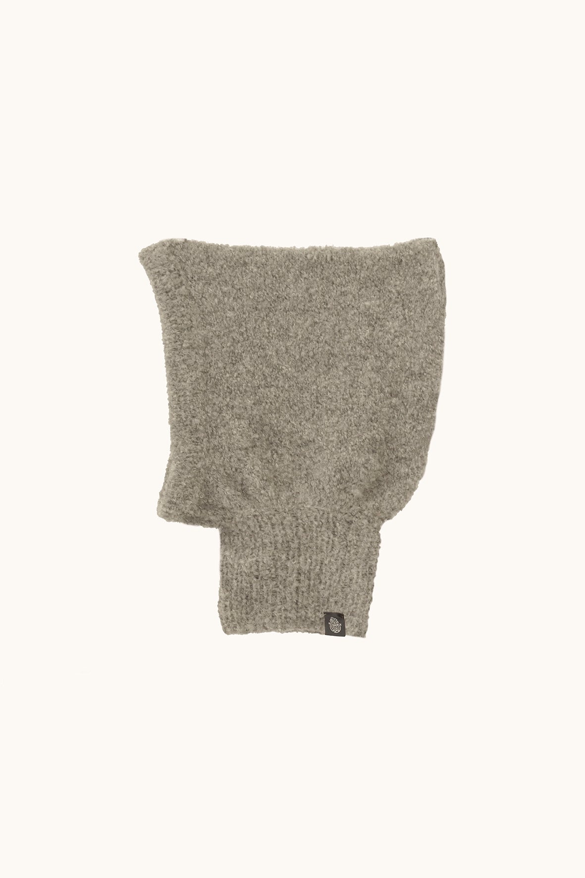 Kaptur Boucle Knitted Hoodie