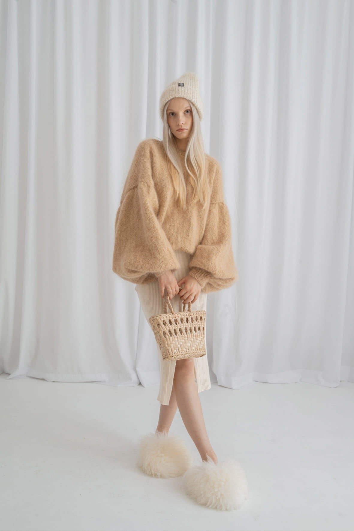 Rozpinany Sweter Oversize Bloom Cardigan