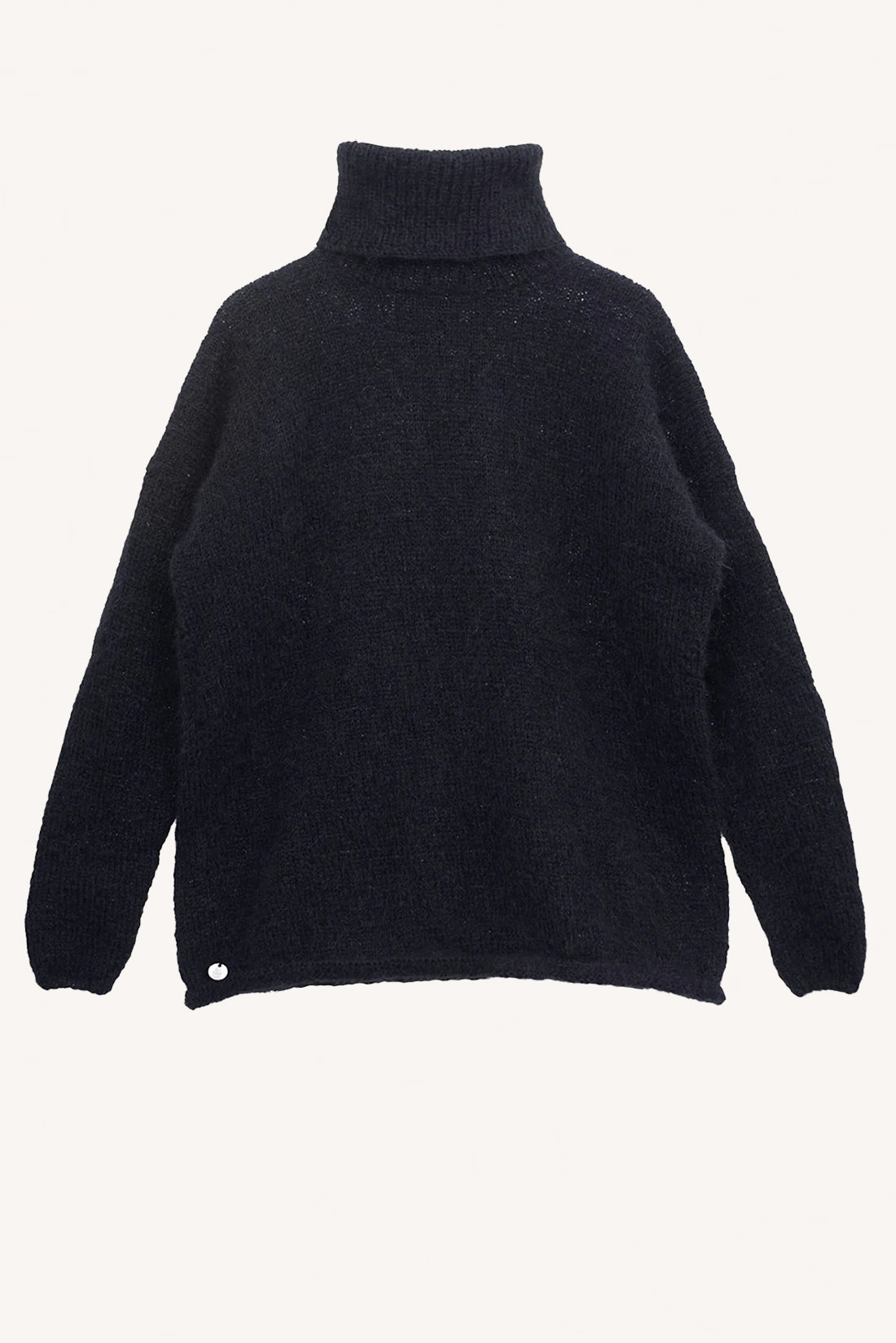 Golf Turtleneck Mohair Sweater