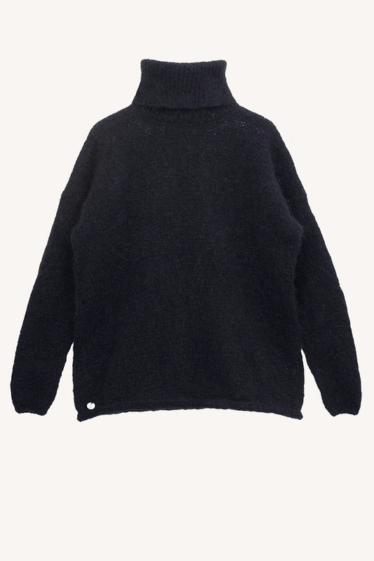 Turtleneck Mohair Sweater