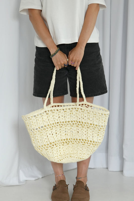 Raffia Basketbag
