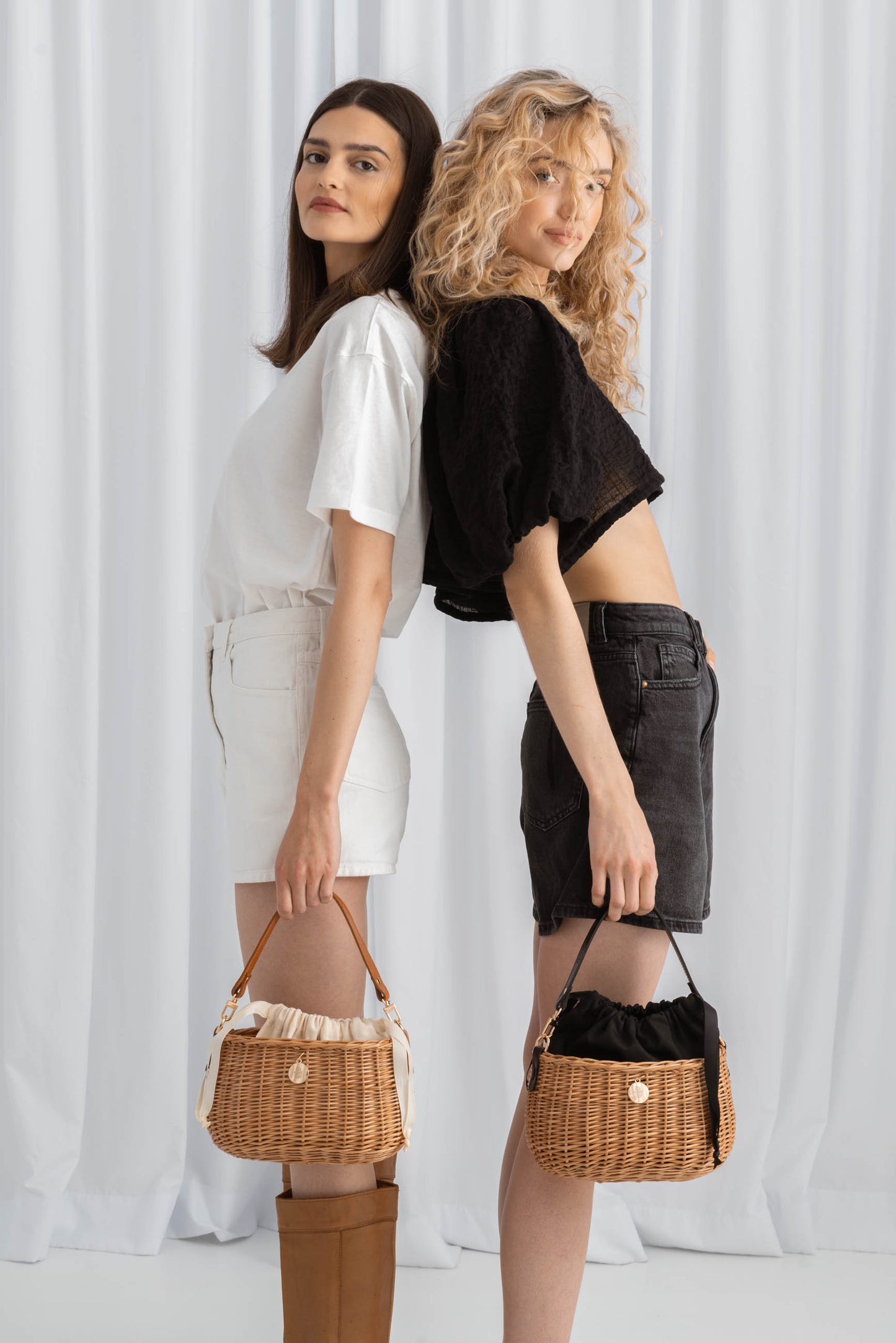 Wicker Barrel Basketbag no.2