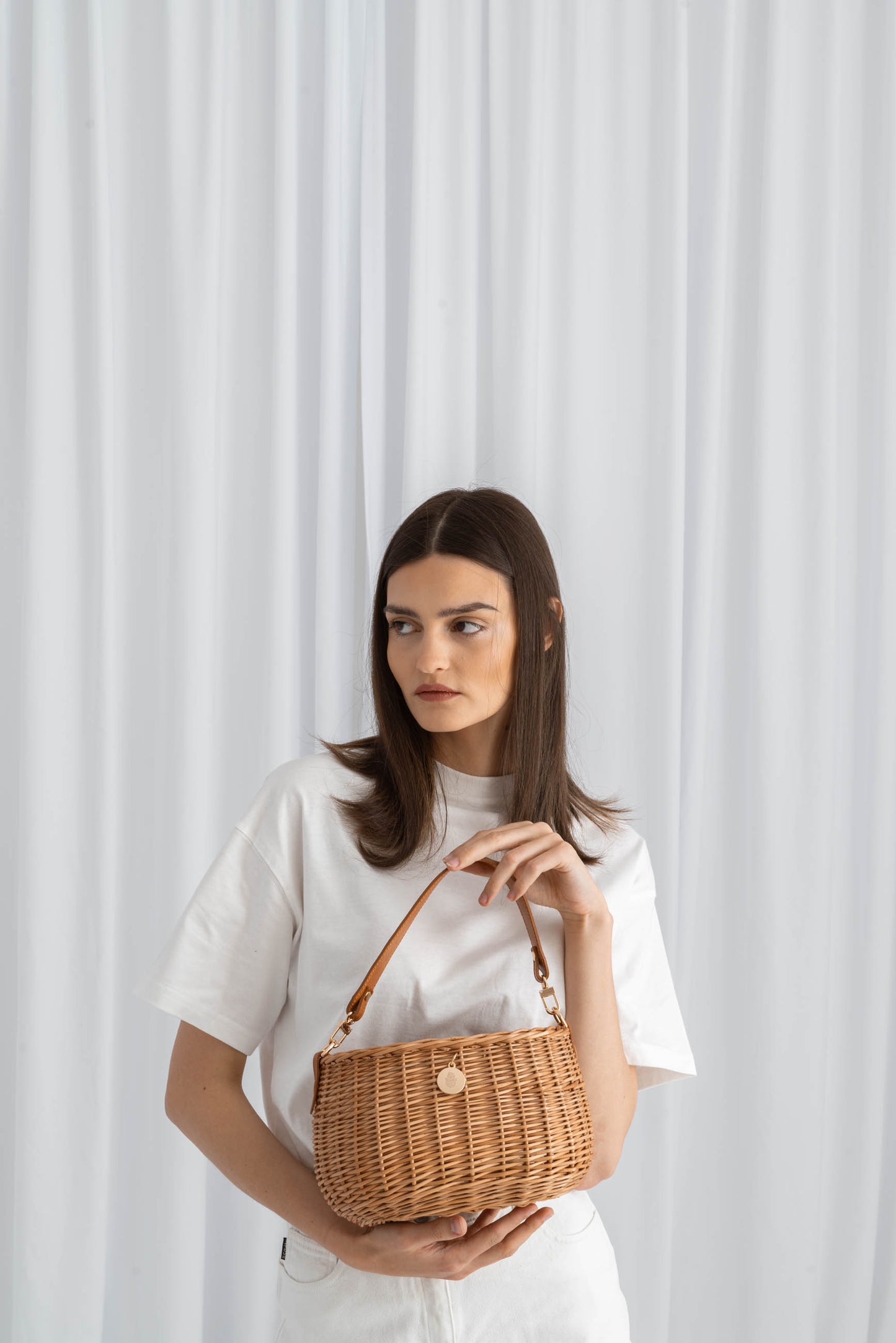 Wicker Barrel Basketbag no.2