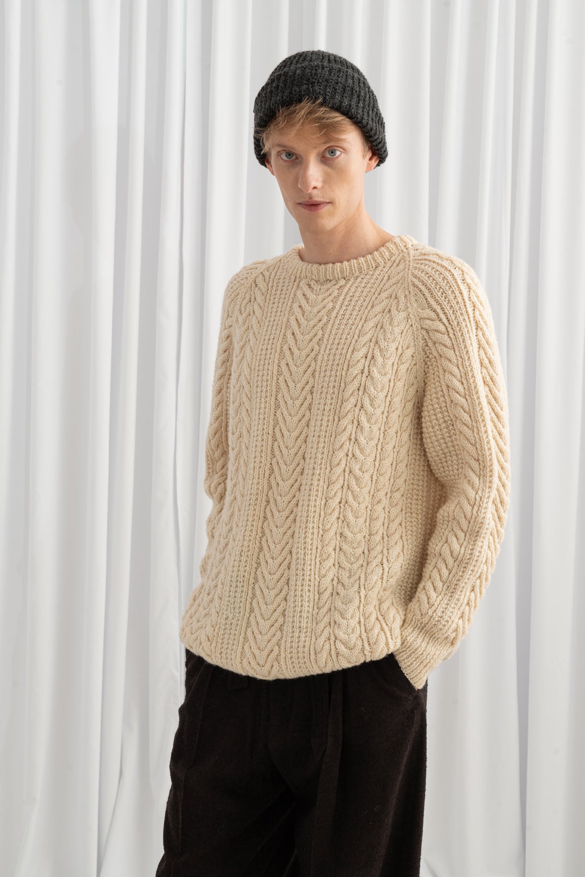 Gotowa Czapka Simple Chunky Beanie