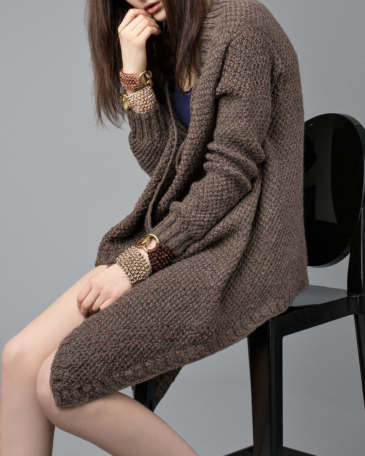 Rozpinany Sweter Oversized Cardigan