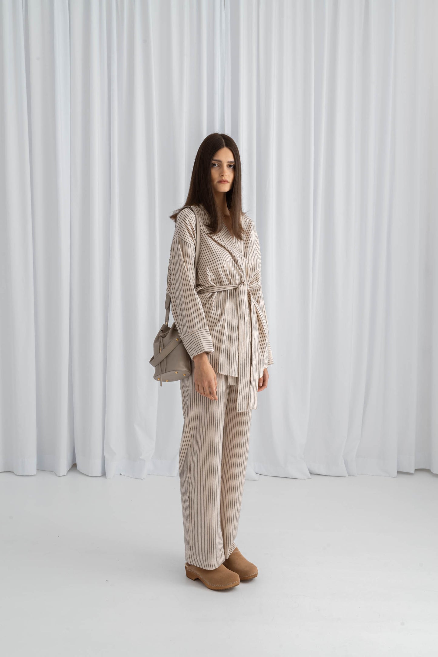 Maria the Leather Bucket Bag