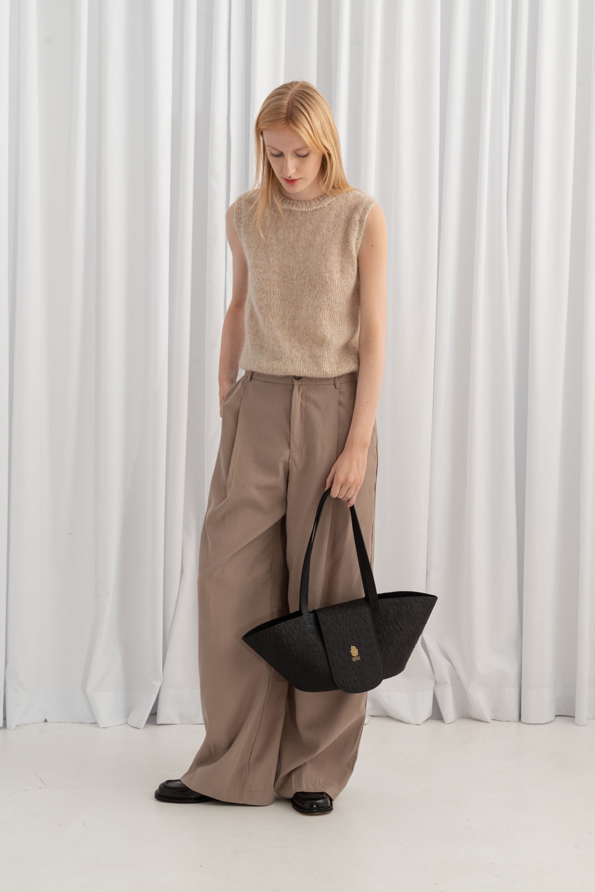 Torebka Skórzana Miss Baguette O'Leather Ostrich