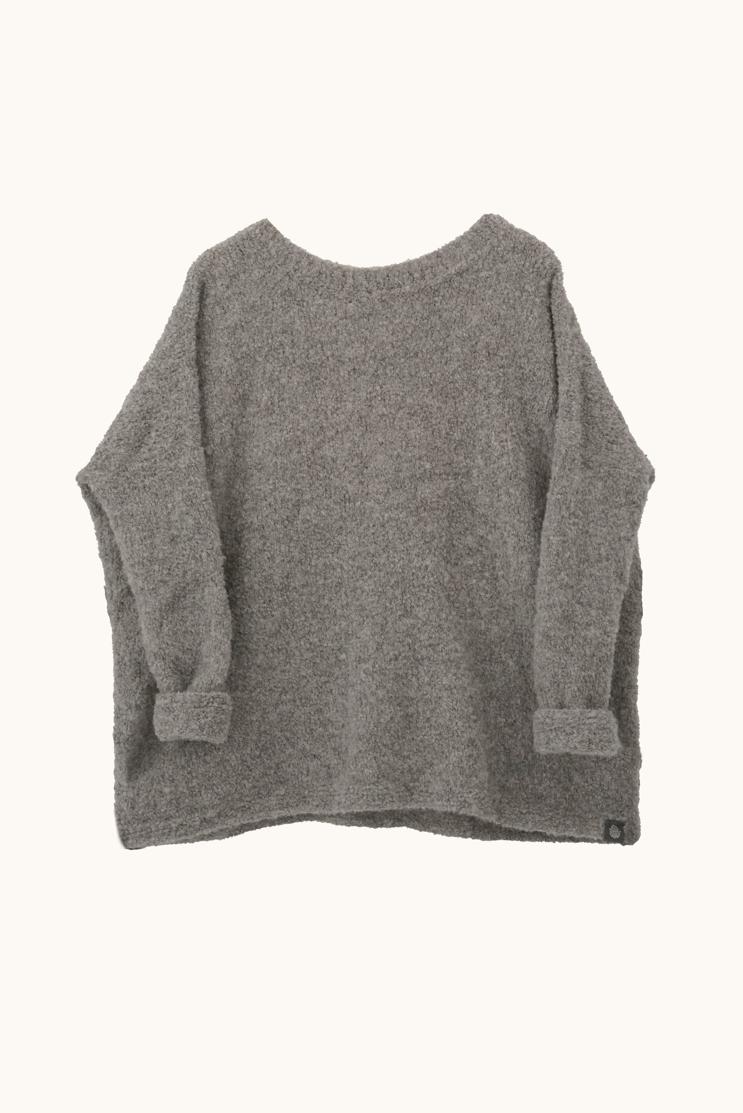 Boucle Knotted Sweater