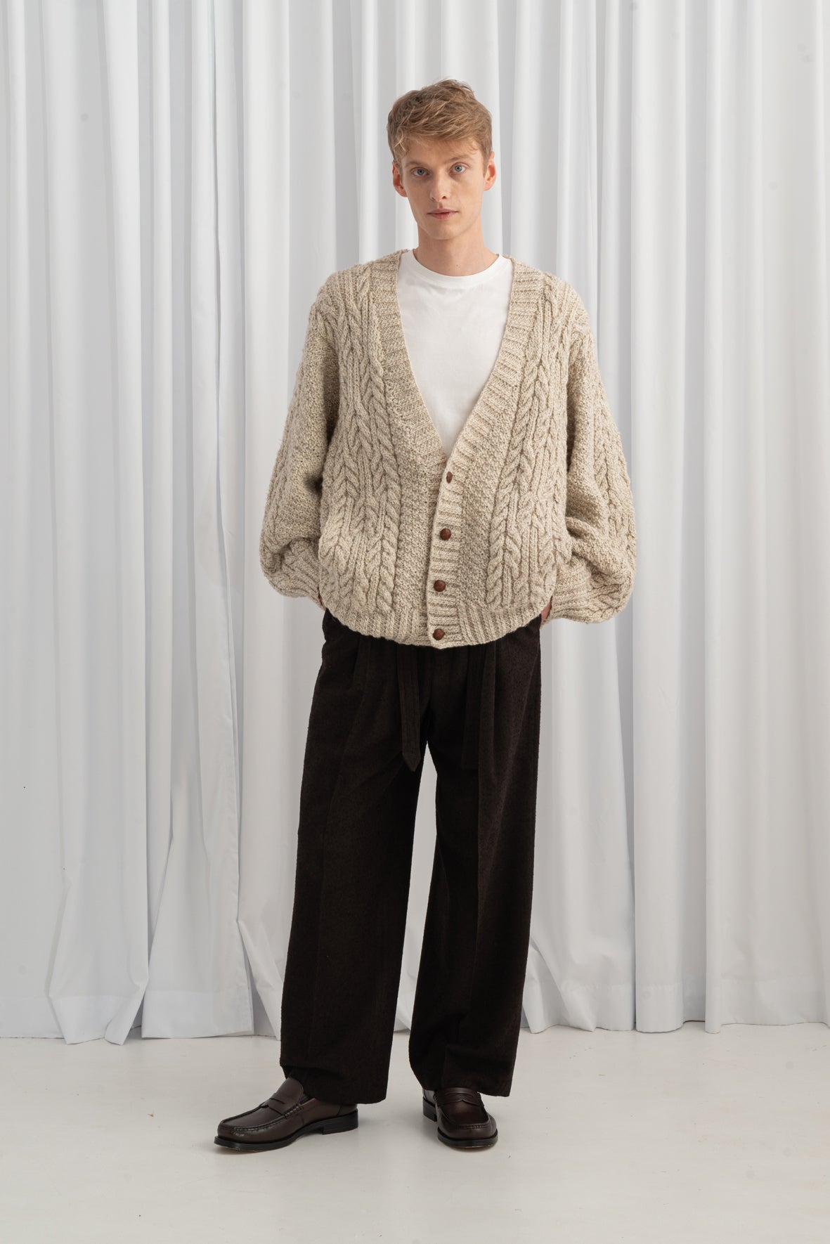 Gotowy Oversized Unisex Cardigan