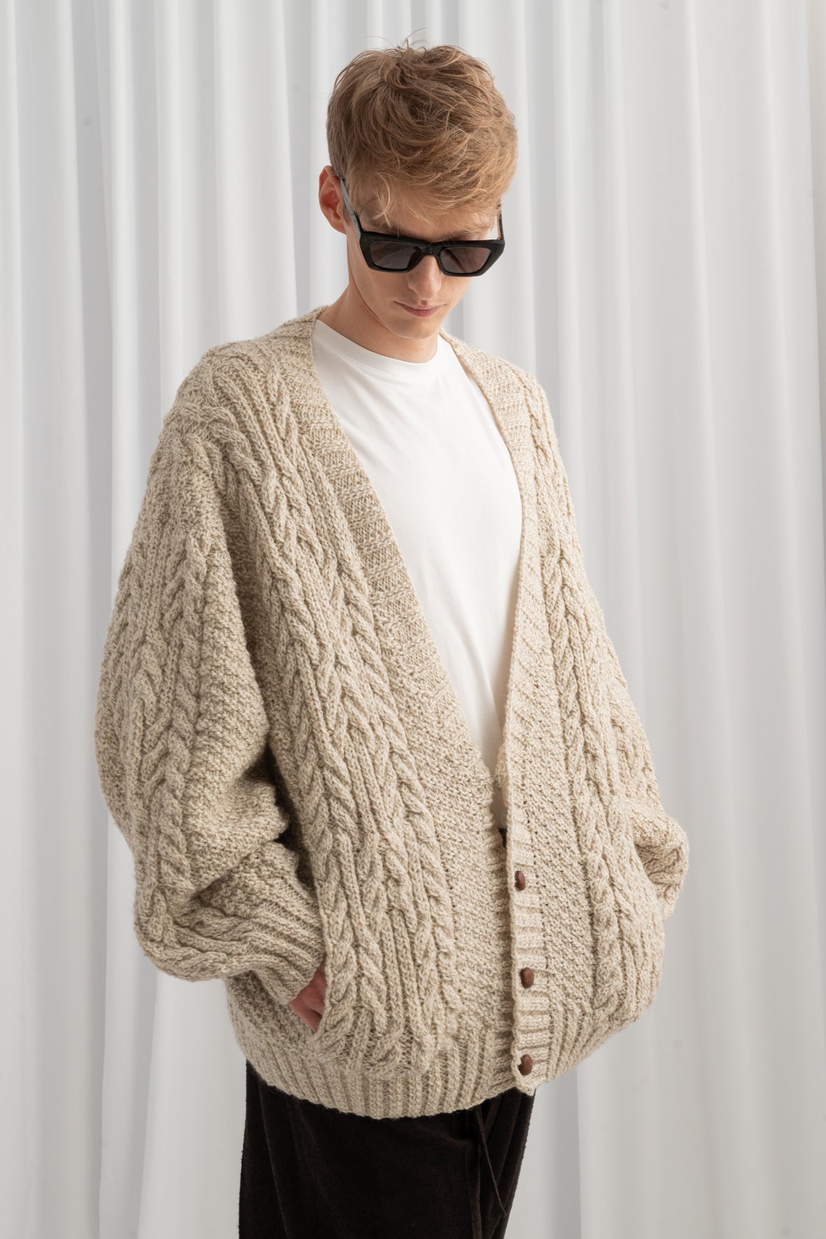 Gotowy Oversized Unisex Cardigan