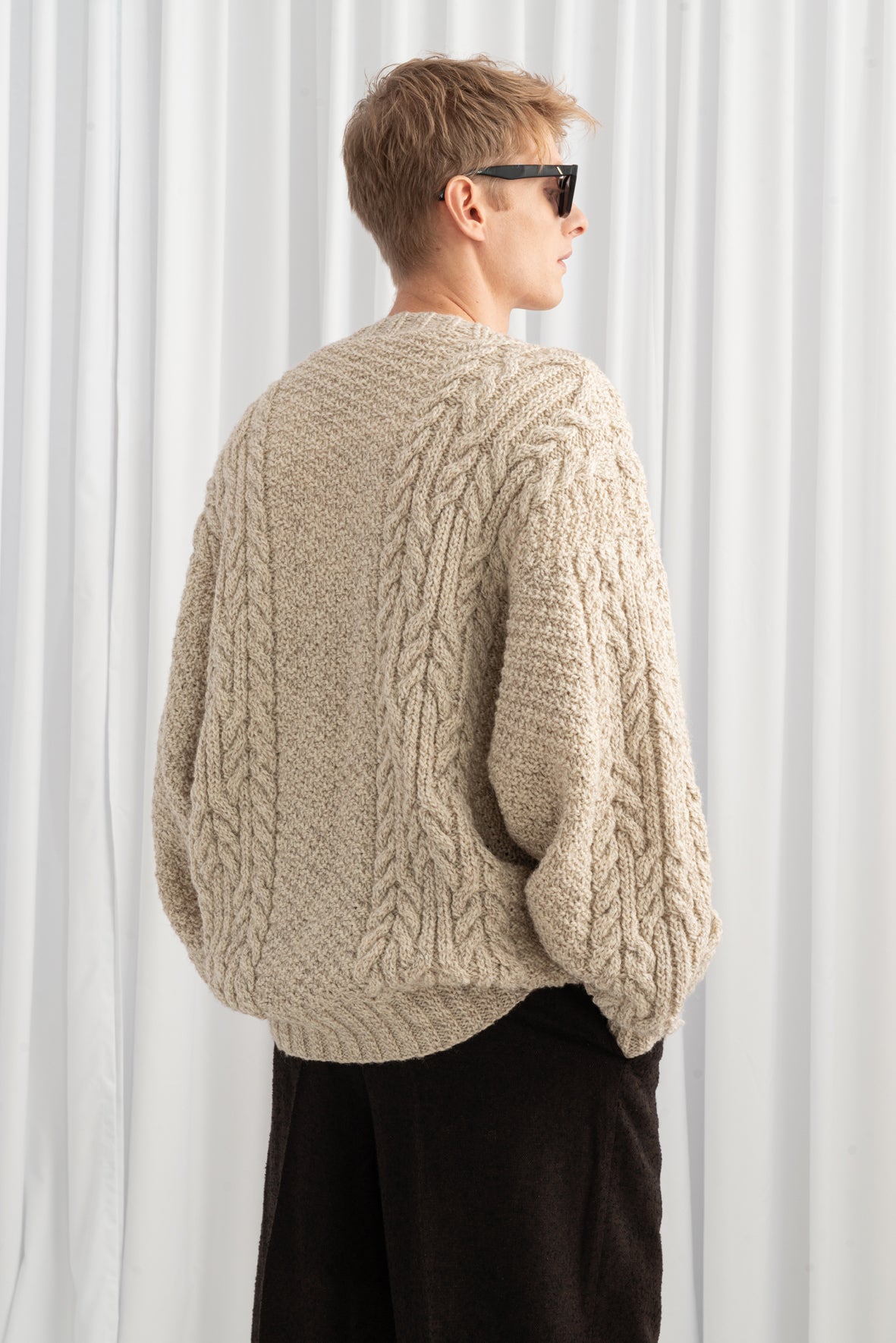 Gotowy Oversized Unisex Cardigan