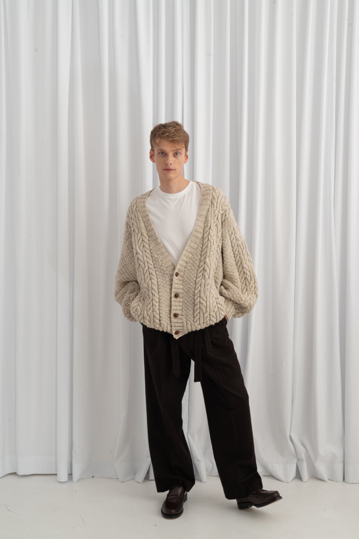Gotowy Oversized Unisex Cardigan