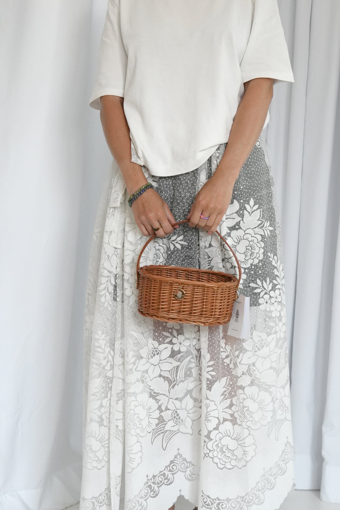Ladybead Wicker Basket no. 4