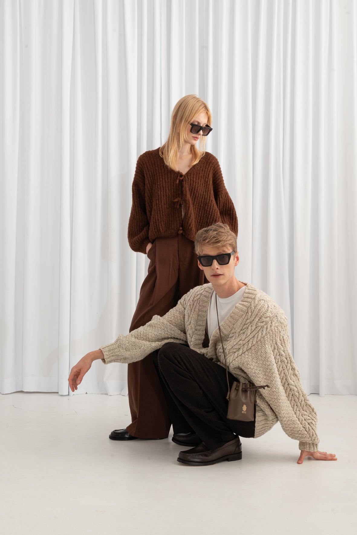Gotowy Oversized Unisex Cardigan