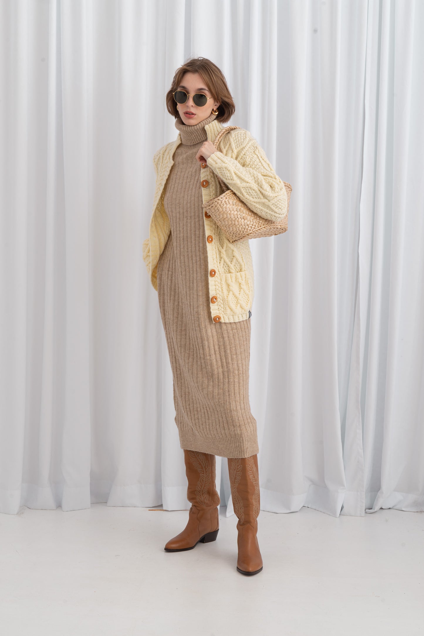 Rozpinany Sweter Classic Cardigan no.14