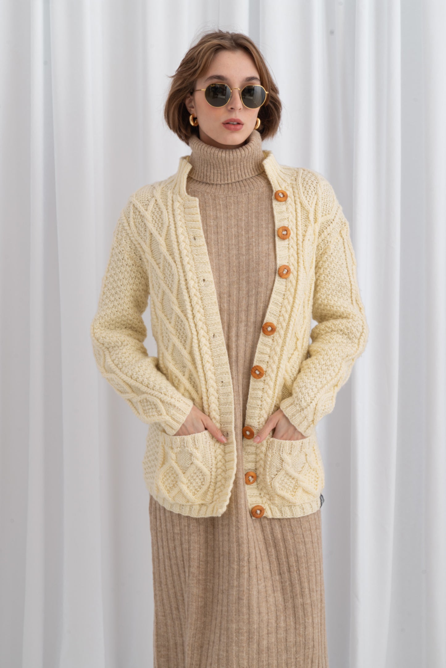 Rozpinany Sweter Classic Cardigan no.14