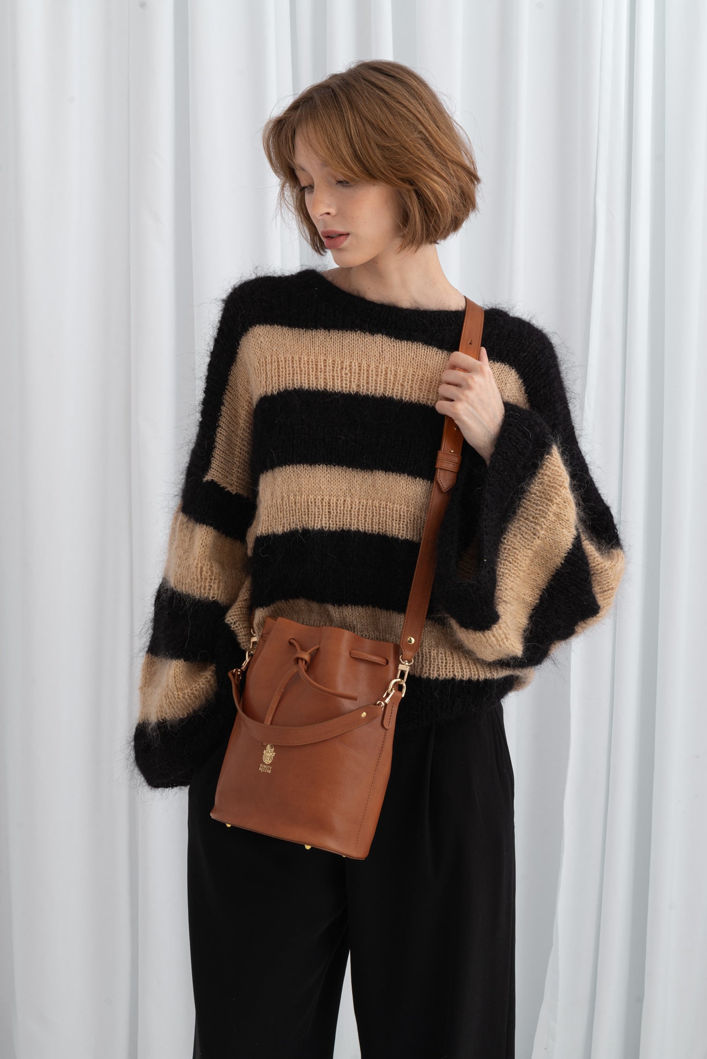Grande Maria the Leather Bucket Bag
