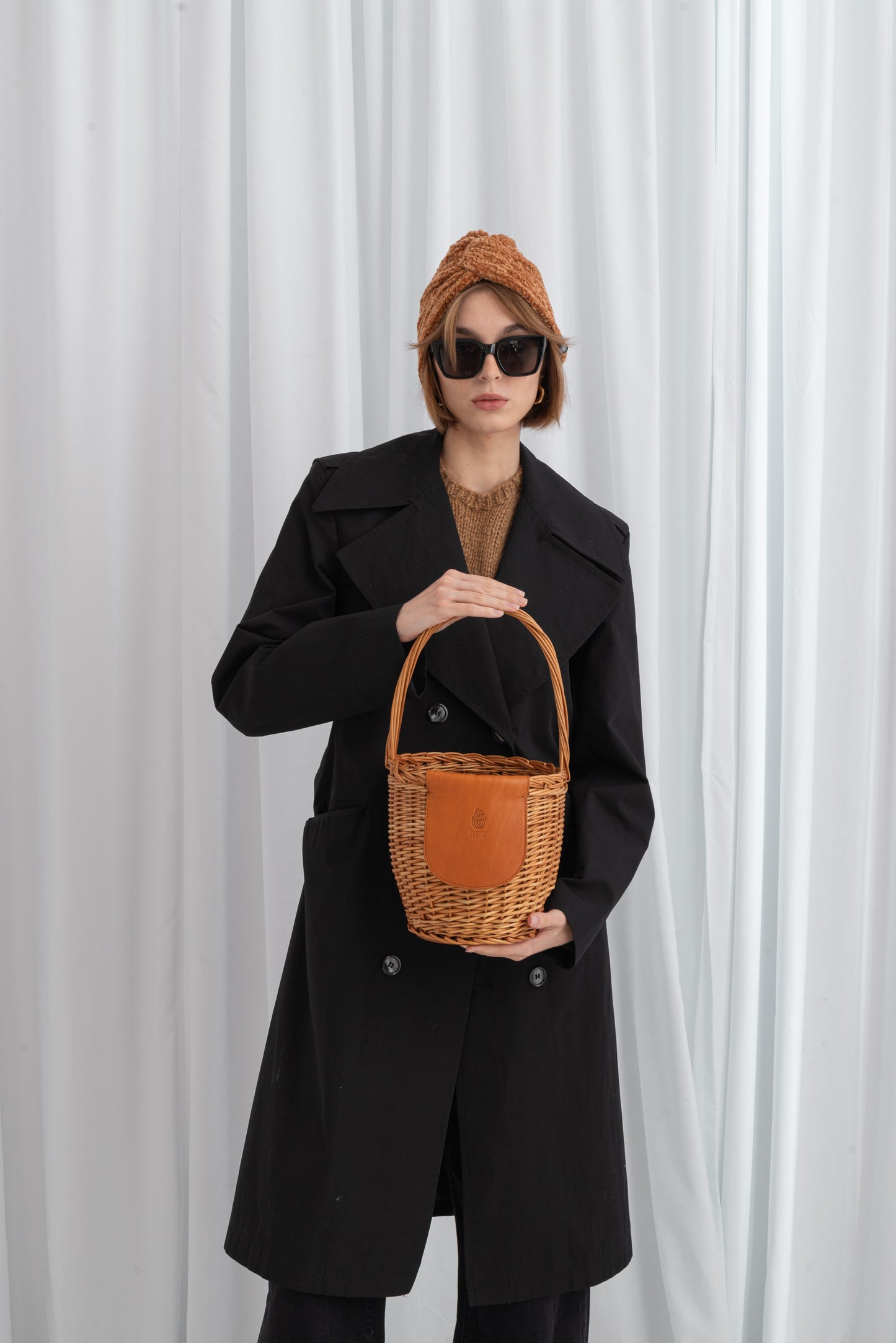 Wicker basketbag Jane