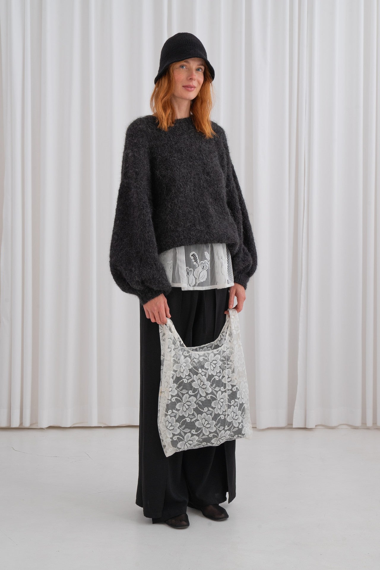 Kapelusz Woolen Bucket Hat