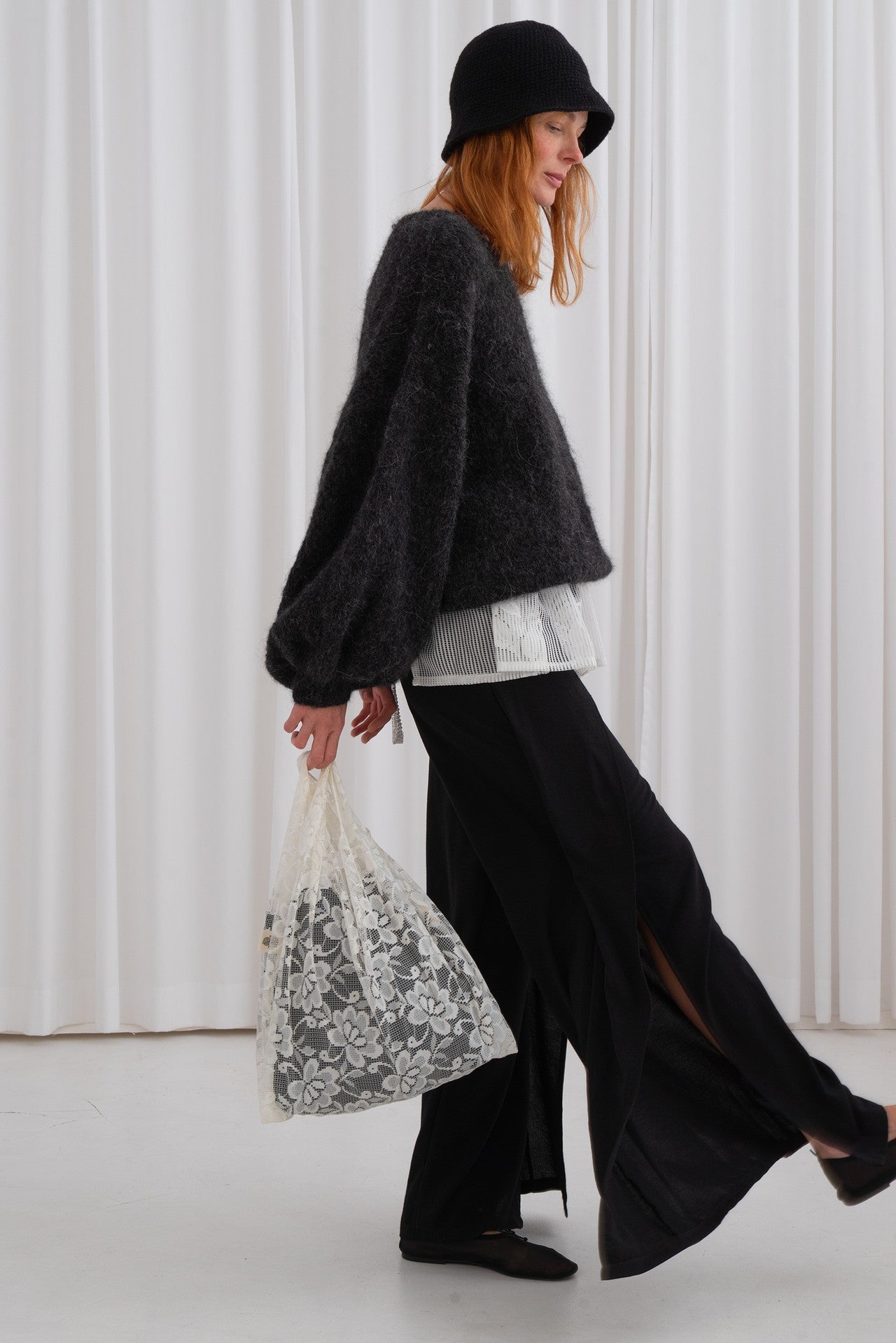 Kapelusz Woolen Bucket Hat