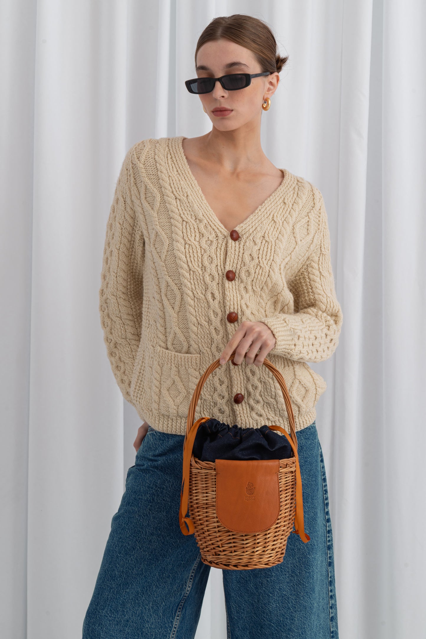 Wicker basketbag Jane