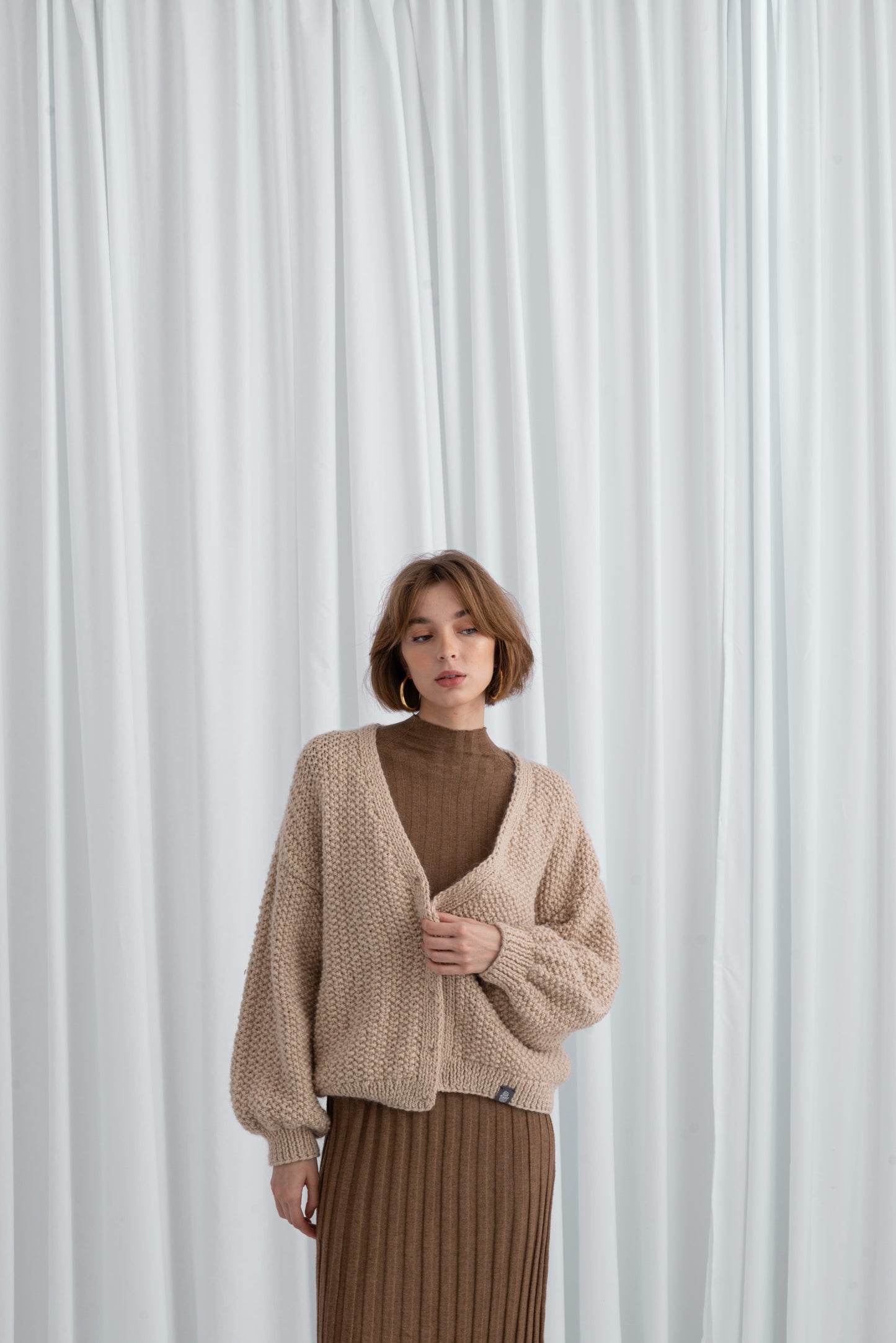Gotowy Chunky Cardigan