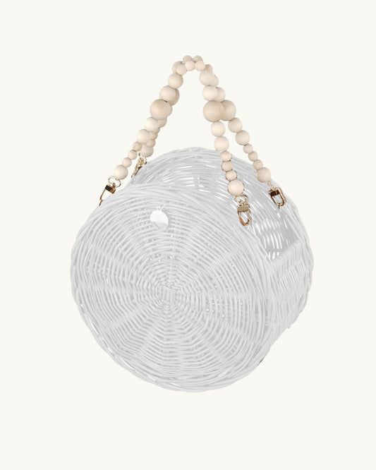 Wooden beads handle