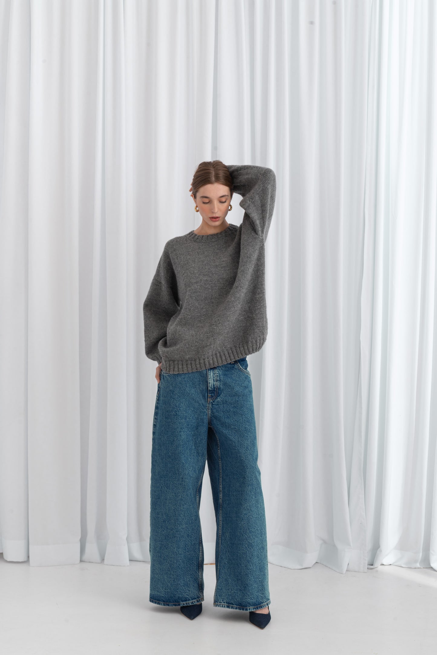 Gotowy Unisex Woolen Sweater