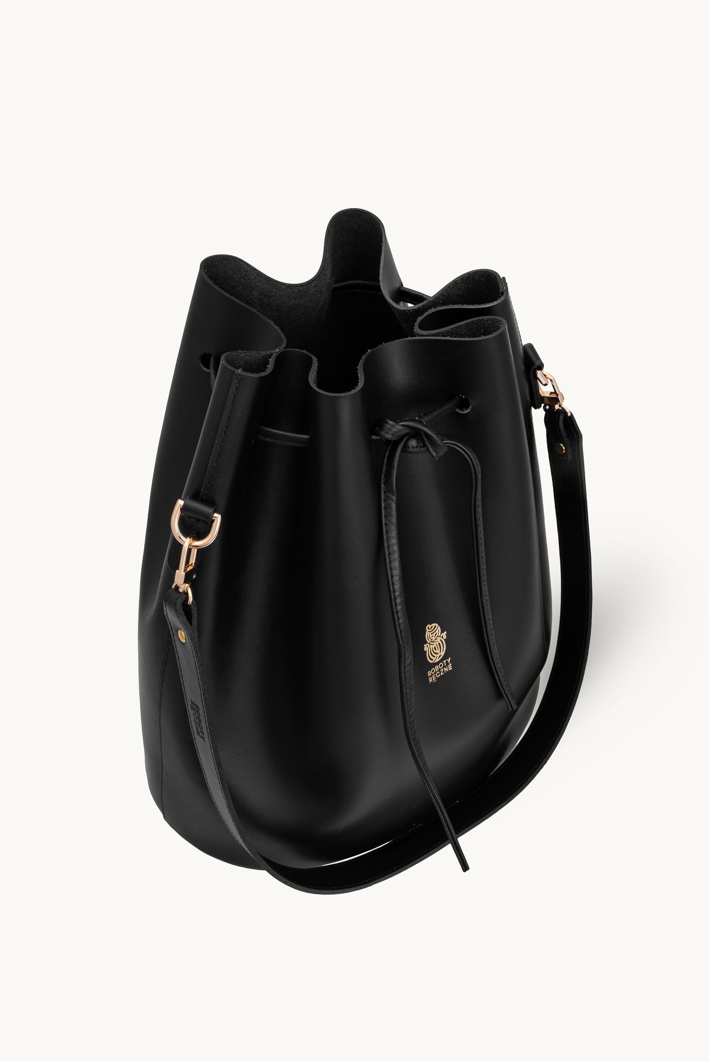 Leather Bucket Bag Marianna