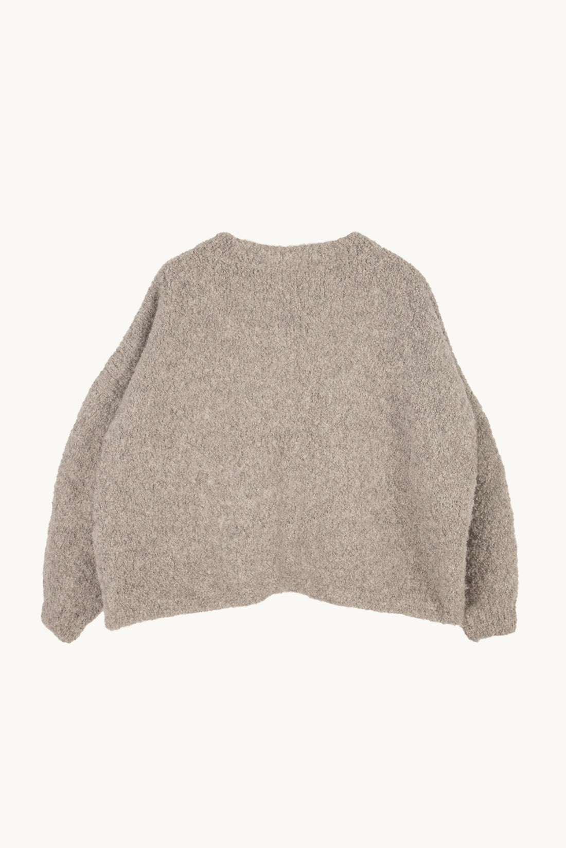 Boucle Knotted Sweater