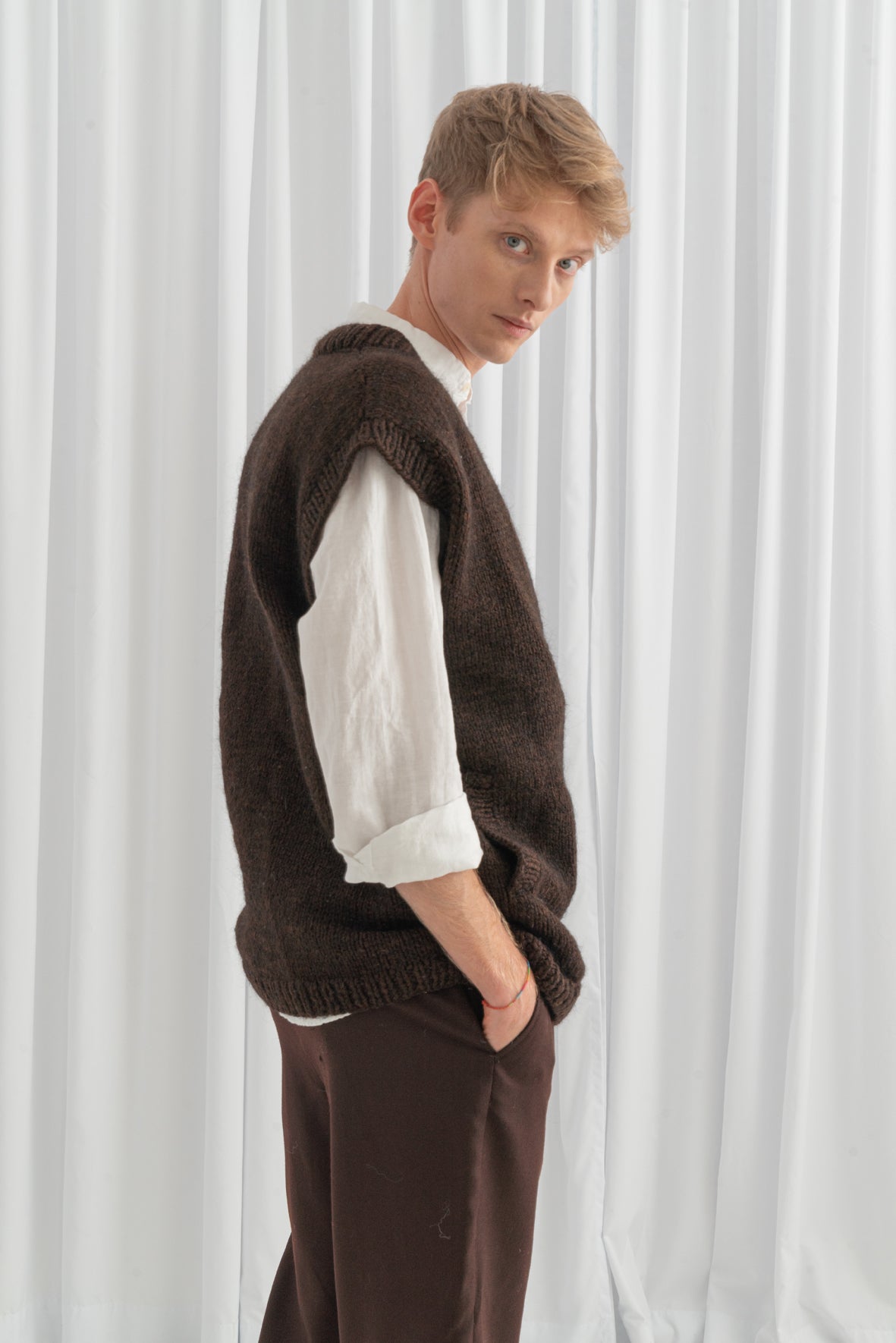 Chunky Woolen Vest