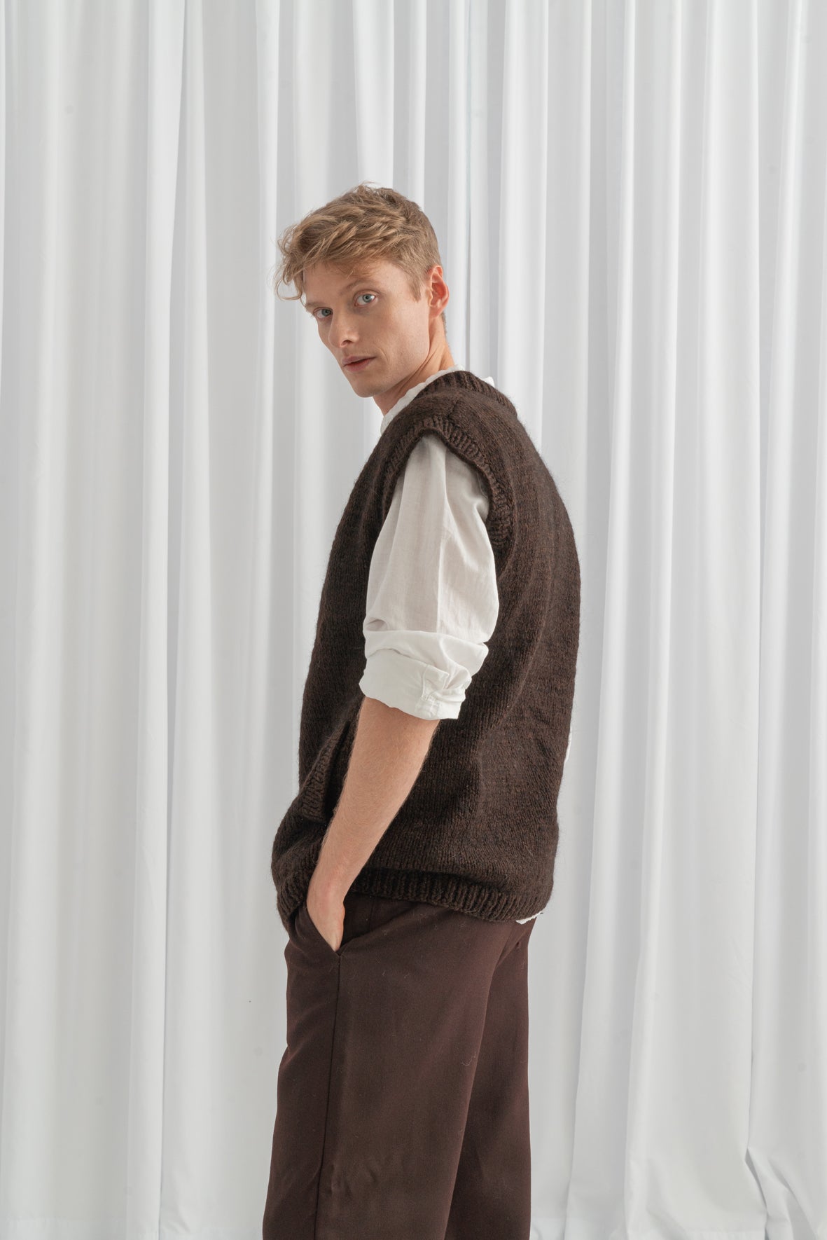 Chunky Woolen Vest