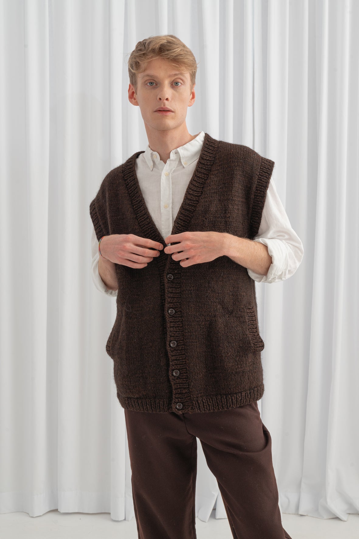 Chunky Woolen Vest