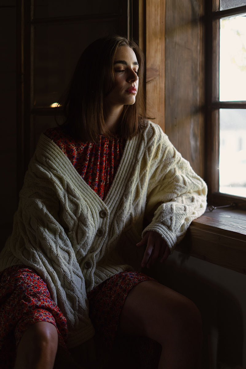 Rozpinany Sweter Baba Cardigan