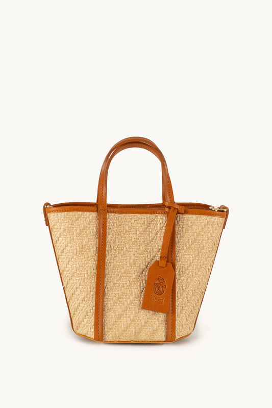 Isabelle leather basket - Limited Edition