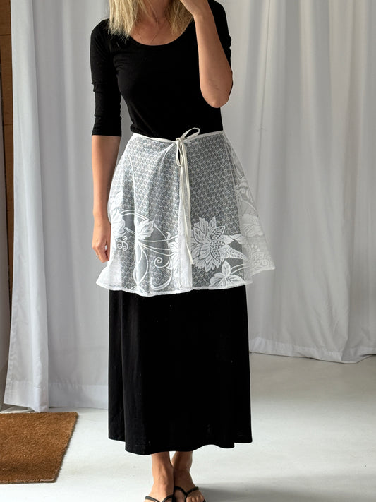 Tied Lace Skirt