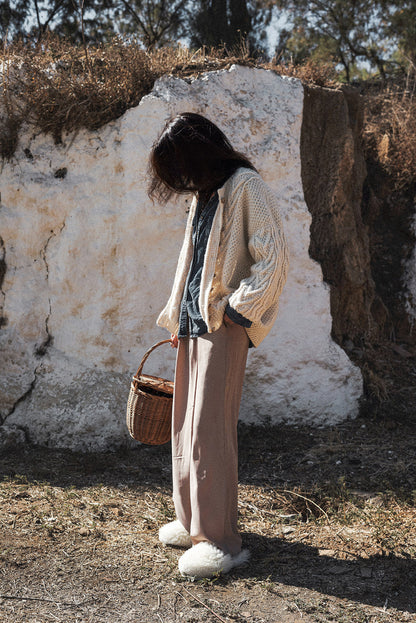 Rozpinany Sweter Classic Woolen Cardigan no. 10