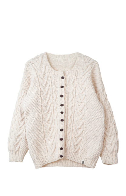 Rozpinany Sweter Classic Woolen Cardigan no. 10