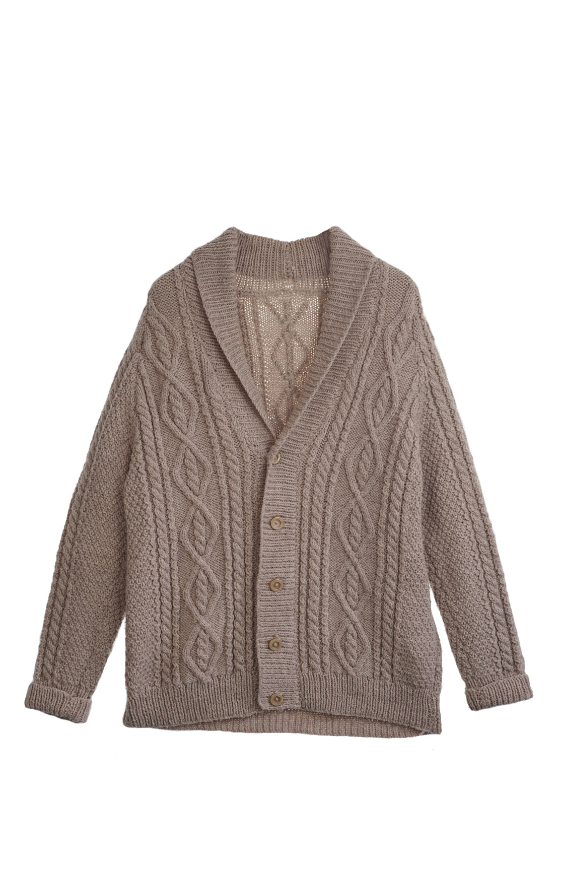 Rozpinany Sweter Classic Woolen Cardigan no. 4