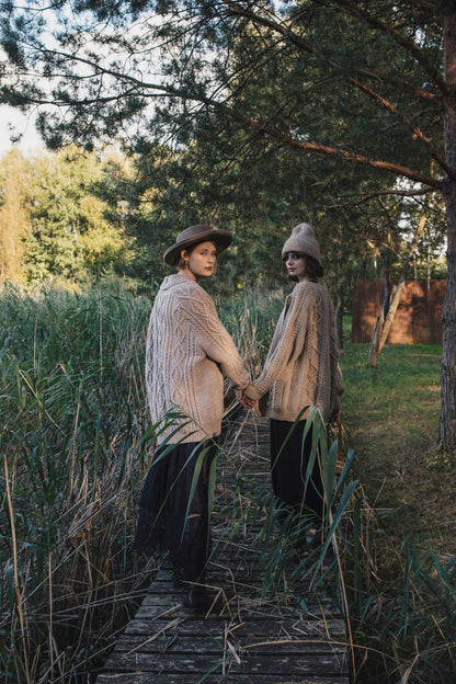 Rozpinany Sweter Classic Woolen Cardigan no. 6