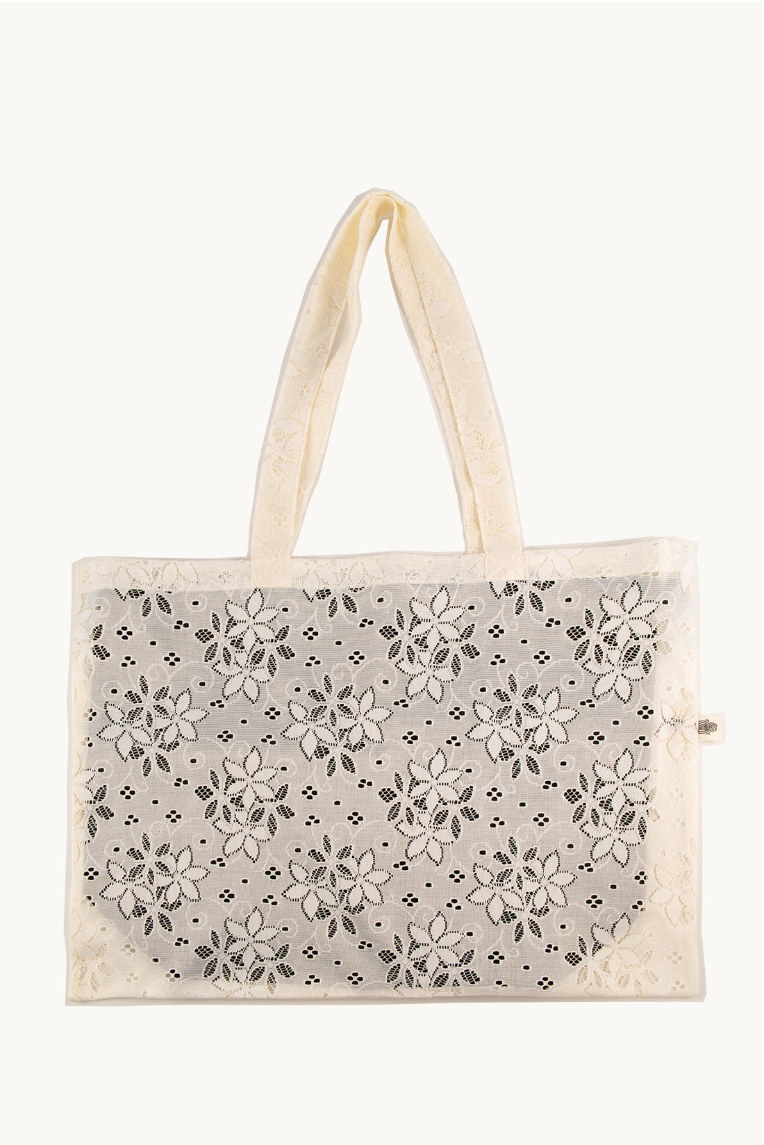 Lace Shopper Bag