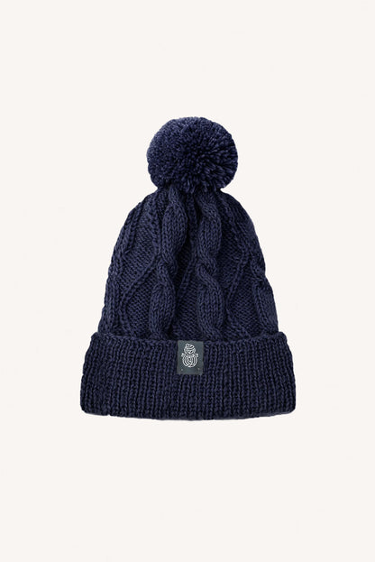 Czapka Double Alpaca Pompom Beanie