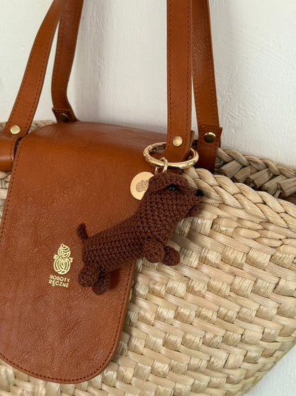 Crochet Charms Animals Keychain