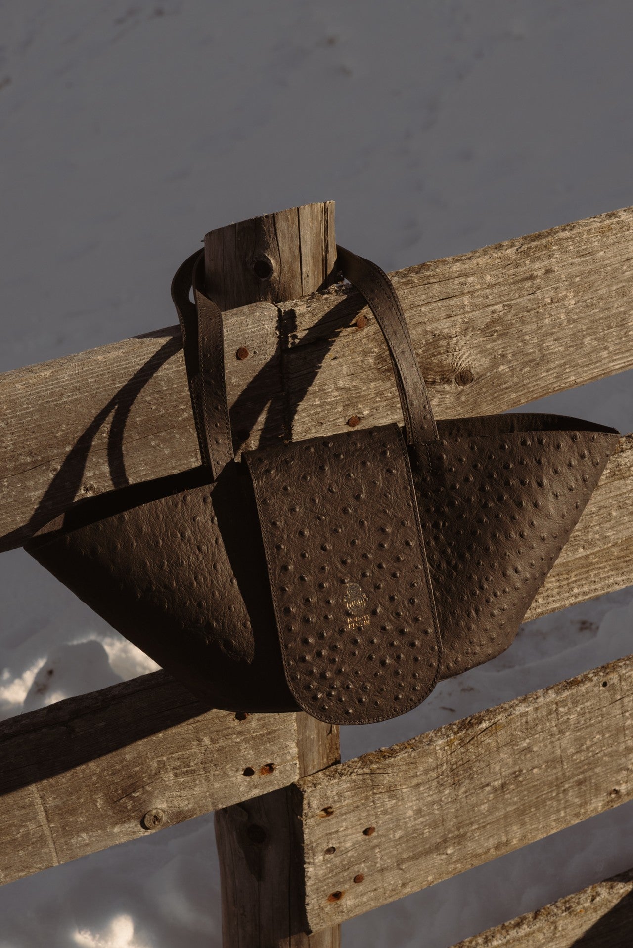 Torebka Skórzana Miss Baguette O'Leather Ostrich