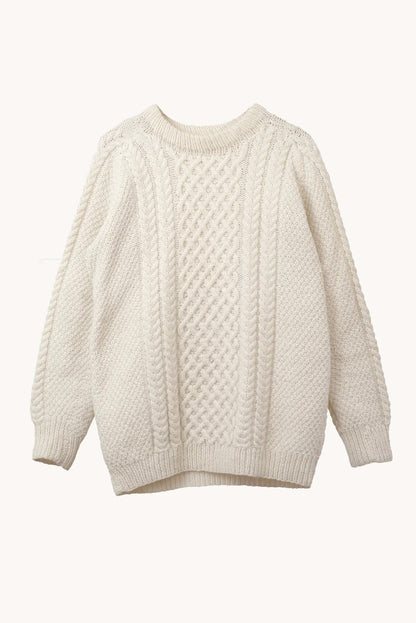 Cable Knit Unisex Sweater