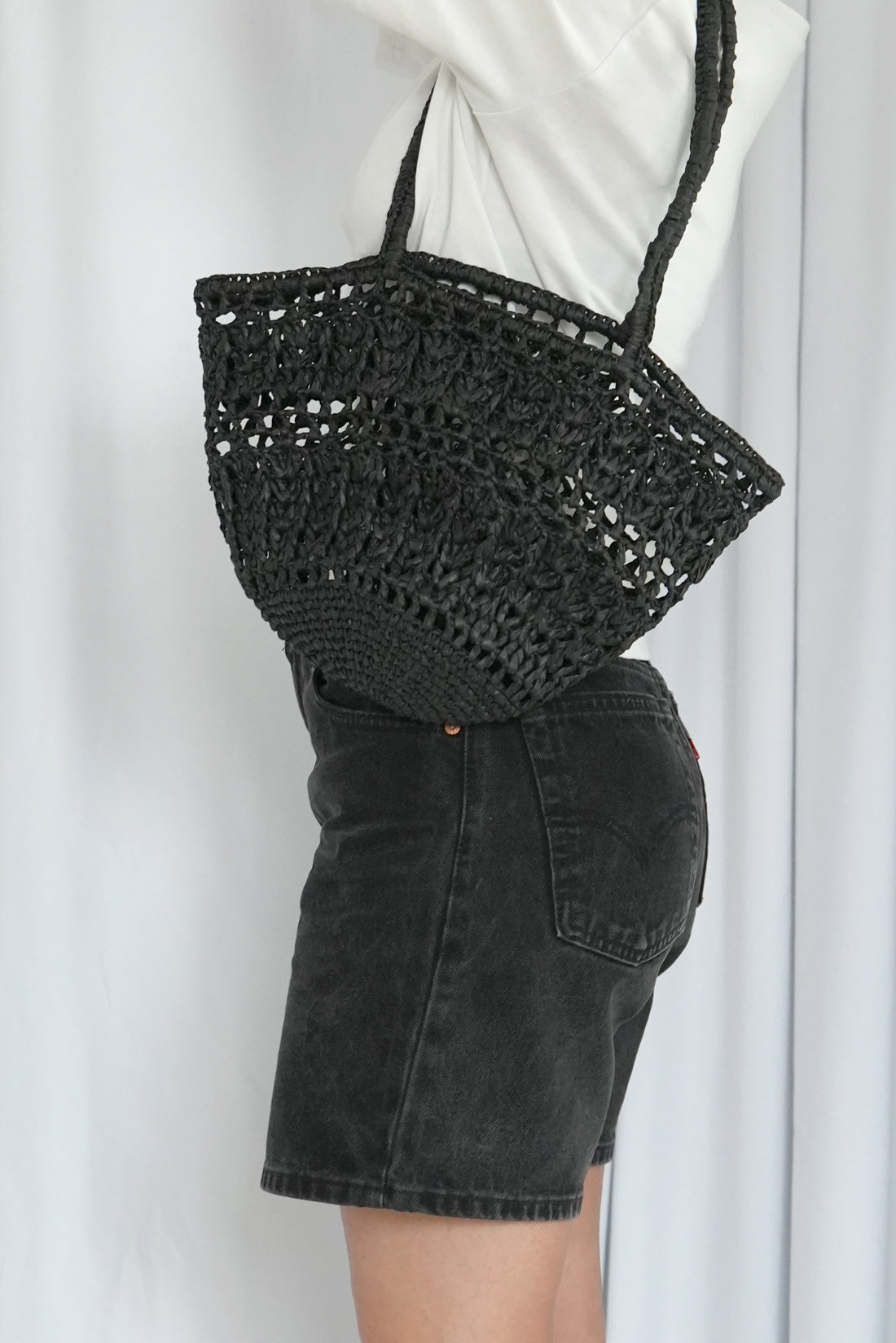 Raffia Basketbag