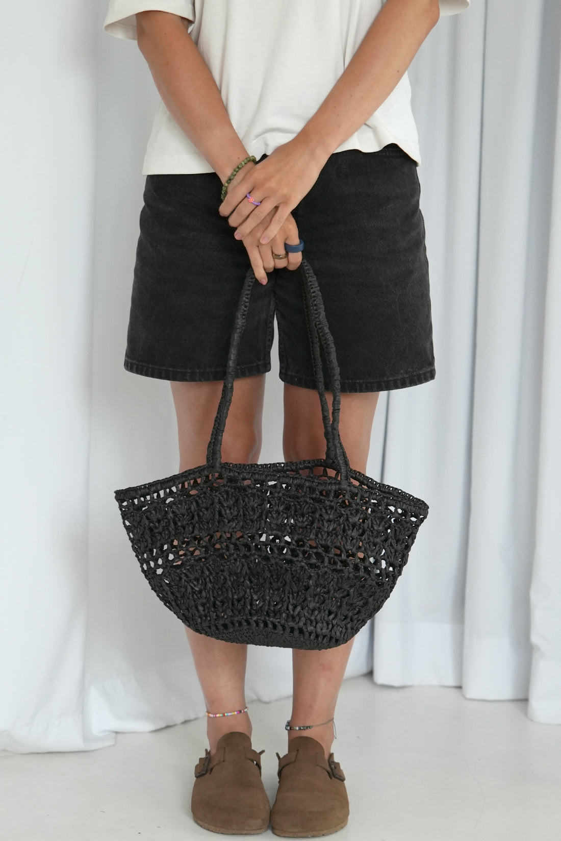 Raffia Basketbag